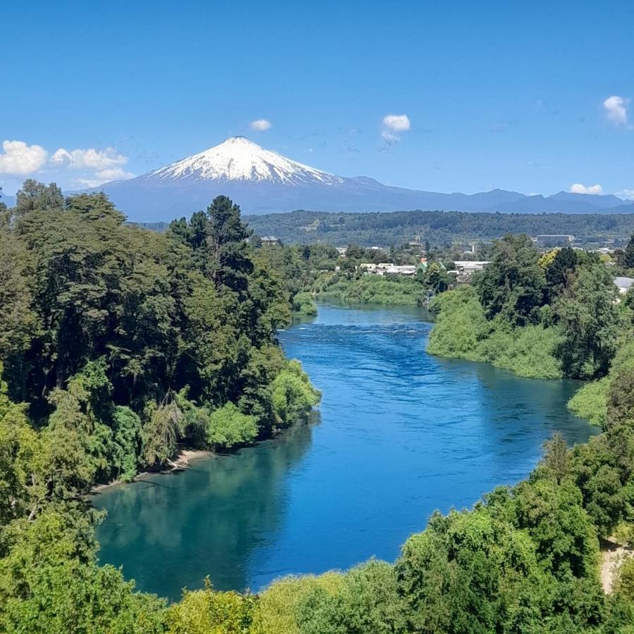 Cabanas Portal Del Rio Villarrica Exterior foto