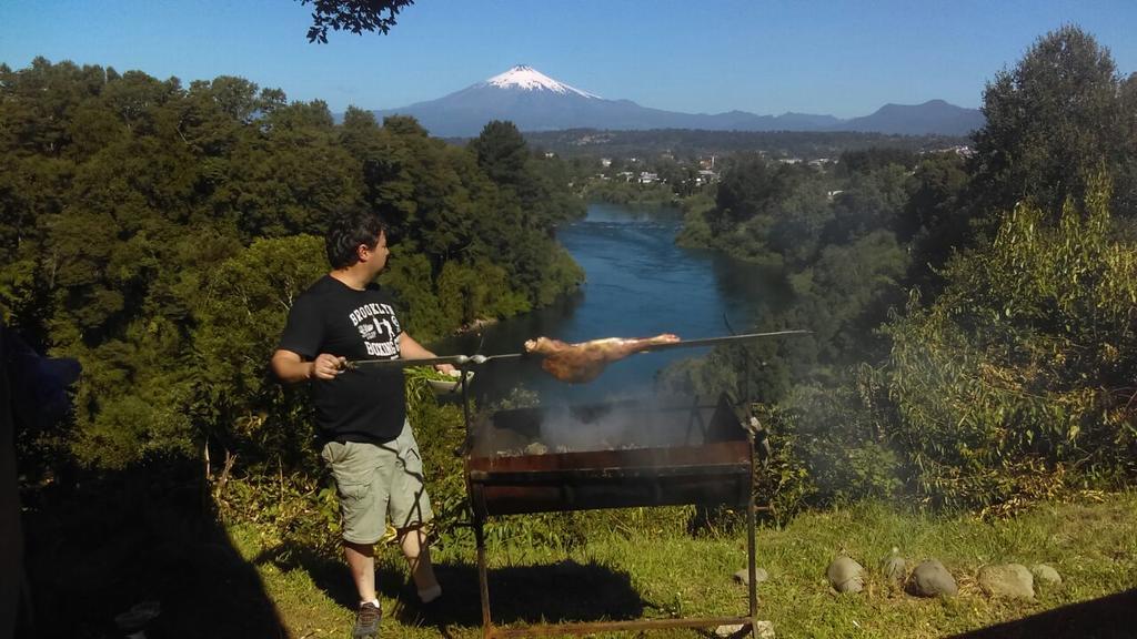 Cabanas Portal Del Rio Villarrica Exterior foto