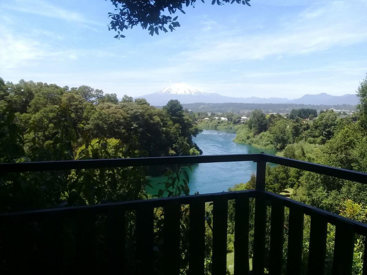 Cabanas Portal Del Rio Villarrica Exterior foto