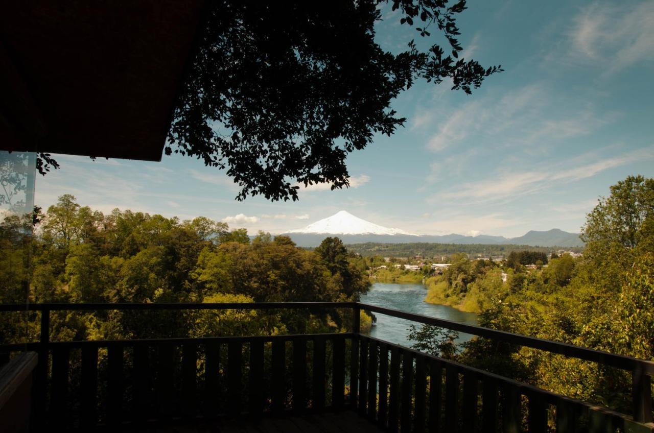 Cabanas Portal Del Rio Villarrica Exterior foto