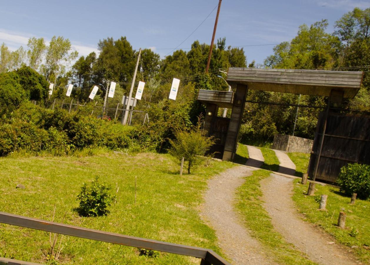 Cabanas Portal Del Rio Villarrica Exterior foto